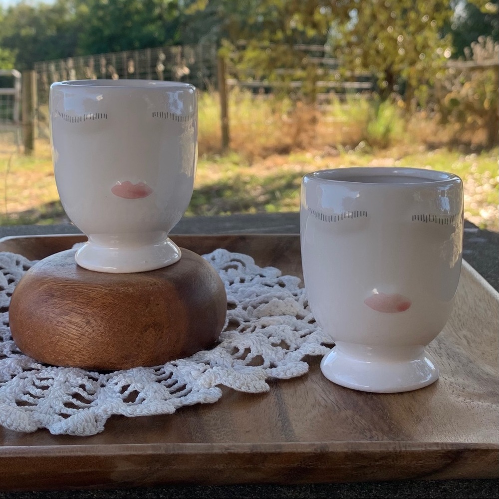 Boho Ceramic Planter | Set 2